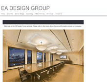 Tablet Screenshot of eadesigngroup.net